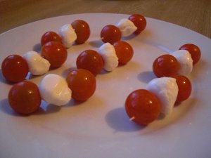 Bouchées Tomate Mozzarella