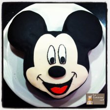 Gâteau Mickey - Pâte à sucre